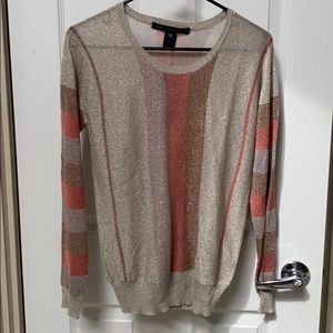 Metallic Marc Jacobs light weight knit top
